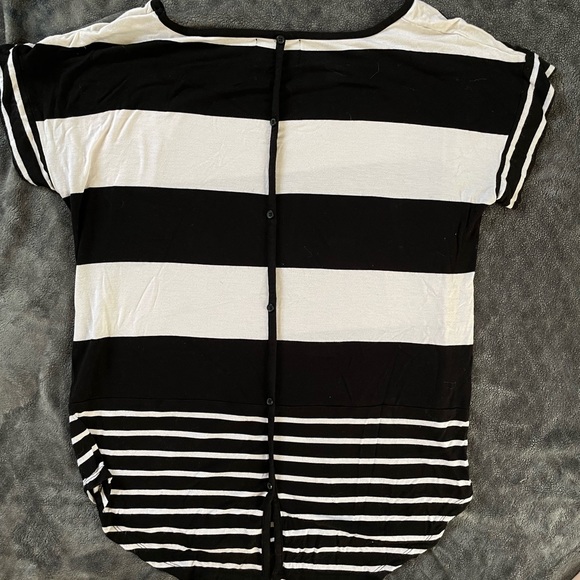 Cynthia Rowley Striped Blouse - Picture 3 of 6
